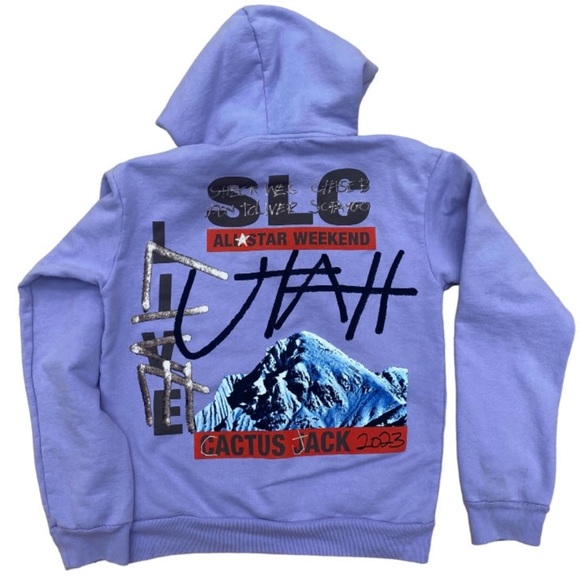 Travis Scott Cactus Jack UTAH hoodie - Picture 2 of 2